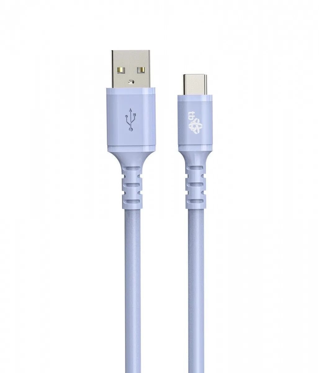 20240918145731_tb_print_usb_2_0_cable_usb_c_male_usb_a_mov_1m_aktbxkucmisi10f TB Print USB 2.0 Cable USB-C male - USB-A Μωβ 1m AKTBXKUCMISI10F - Image 1