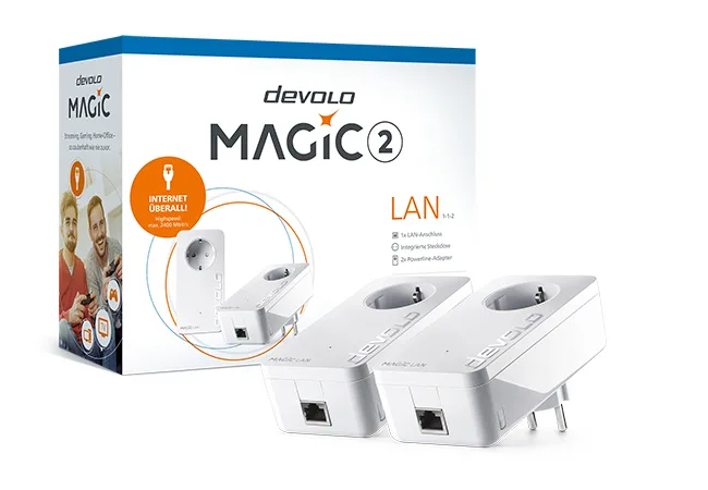 20240919132926_devolo_magic_1_lan_1_1_2_de_powerline_diplou_kit_gia_ensyrmati_syndesi_kai_thyra_gigabit_ethernet Devolo Magic 2 Powerline Διπλού Kit για Ενσύρματη Σύνδεση και Θύρα Gigabit Ethernet - Image 1
