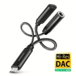 Axagon Μετατροπέας USB-C male σε USB-C / 3.5mm female 1τμχ
