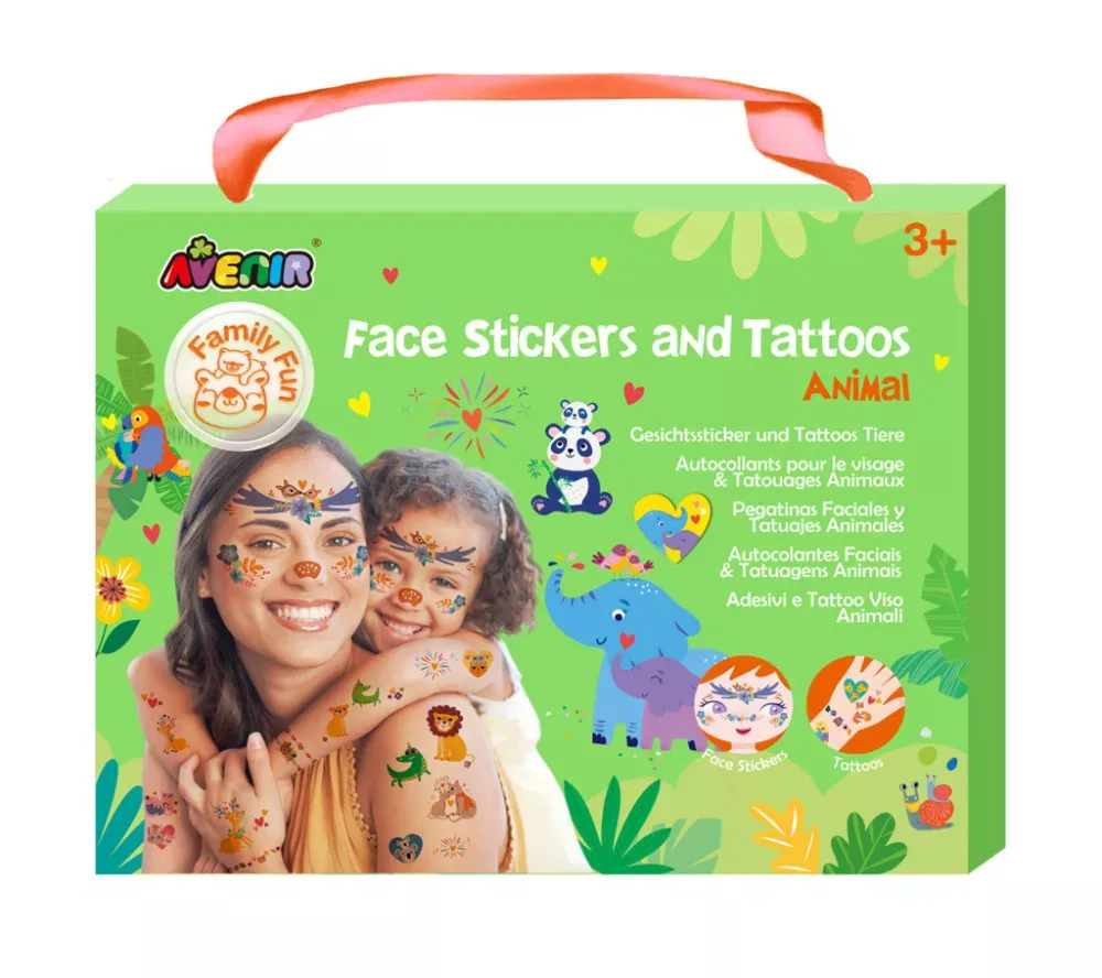 20240925135902_stickers_tattoos_face_parent_child_set_family_fun Stickers Tattoos Face Parent-child Set Family Fun - Image 1