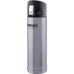 Lamart Μπουκάλι Θερμός Ανοξείδωτο / Πλαστικό 420ml Ασημί LT4008