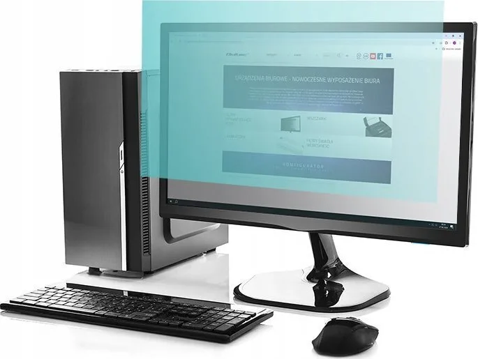 Φίλτρο Qoltec Φίλτρο Μπλε Φωτός Qoltec 21 5" 16:9 Προστασία Ματιών Αντιθαμβωτικό Ματ Οθόνη 13269784 5901878510736 - Image 1