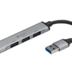 Tracer H41 USB 2.0 Hub 3 Θυρών με σύνδεση USB-A Γκρι (TRAPOD47000)