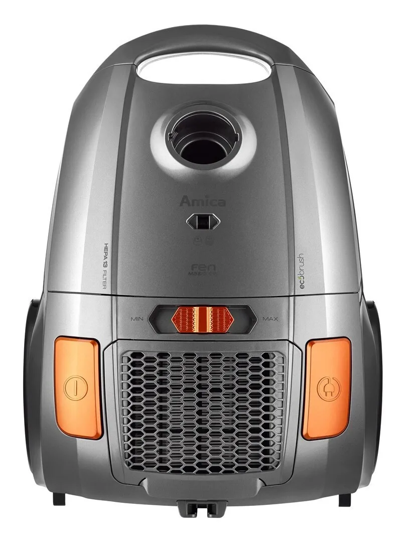 Amica Fen Ηλεκτρική Σκούπα 850W με Σακούλα 3lt Γκρι - Image 1
