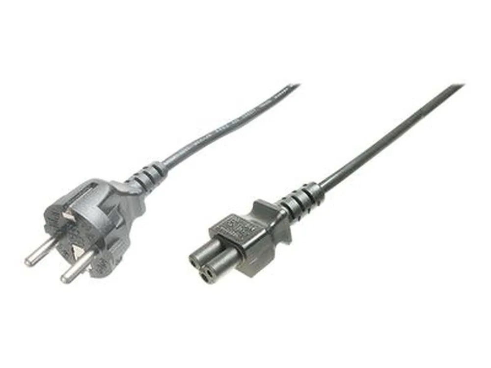 20241010144145_digitus_schuko_iec_c5_cable_0_75m_mayro_ak_440115_008_s Digitus Schuko - IEC C5 Cable 0.75m Μαύρο AK-440115-008-S - Image 1