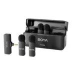 Boya BY-V4 Ασύρματο Μικρόφωνο Πέτου, Clip On Δημοσιογραφικό