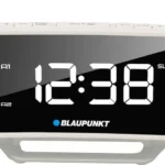 Blaupunkt Επιτραπέζιο Ψηφιακό Ρολόι με Ξυπνητήρι & Ραδιόφωνο Μαύρο CR12WH