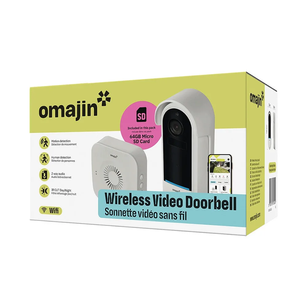 20241017122751_smart_wireless_video_doorbell_tuya_omajin_by_netatmo Smart Wireless Video Doorbell Tuya Omajin By Netatmo - Image 1