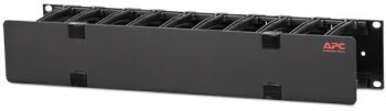 20241025115204_apc_horizontal_cable_manager_single_sided_cover_cable_management_panel_black_2u_19_smart_ups_x_3000va_short_depth_tower_rack_lcd Apc Horizontal Cable Manager Single-sided Cover Cable Management Panel Black 2u 19" Smart-ups X 3000va Short Depth Tower Rack Lcd - Image 1