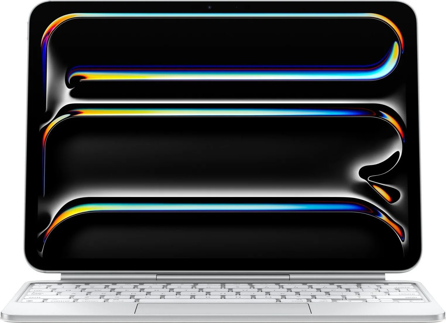 20241114164953_apple_magic_flip_cover_me_pliktrologio_aglika_us_leyko_ipad_pro_11_mwr03lb_a Apple Magic Keyboard Flip Cover Αγγλικά US Λευκό (iPad Pro 2024 11") MWR03LB/A - Image 1