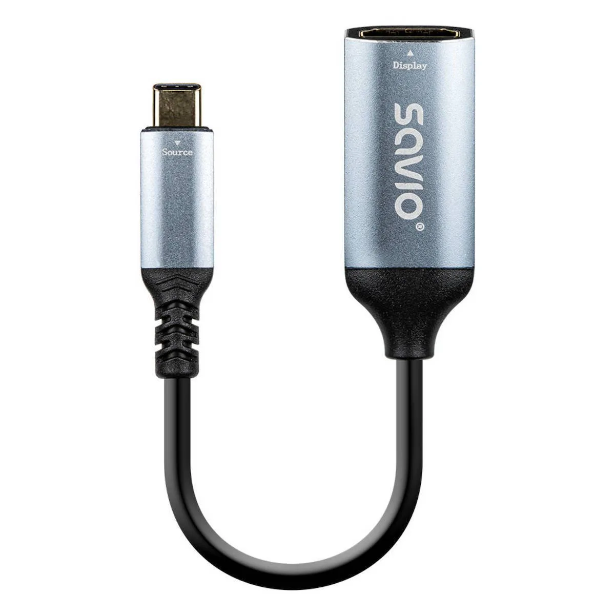 20241121111219_savio_metatropeas_usb_c_male_se_hdmi_female_1tmch Savio Μετατροπέας USB-C male σε HDMI female 1τμχ - Image 1