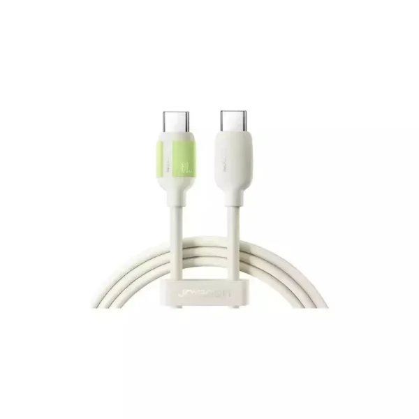 Joyroom S-A53 USB 2.0 Cable USB-C male - USB-C 60W Ασημί 2m