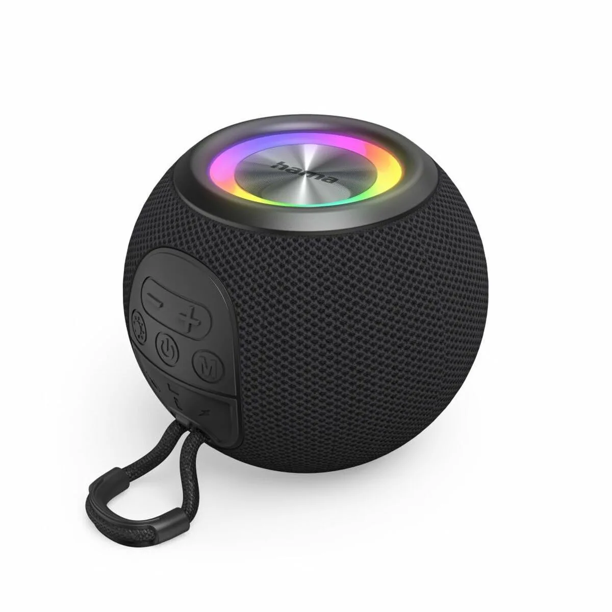 HAMA Ballshape Ηχείο Bluetooth 5W με Διάρκεια Μπαταρίας έως 10 ώρες Μαύρο - Image 1
