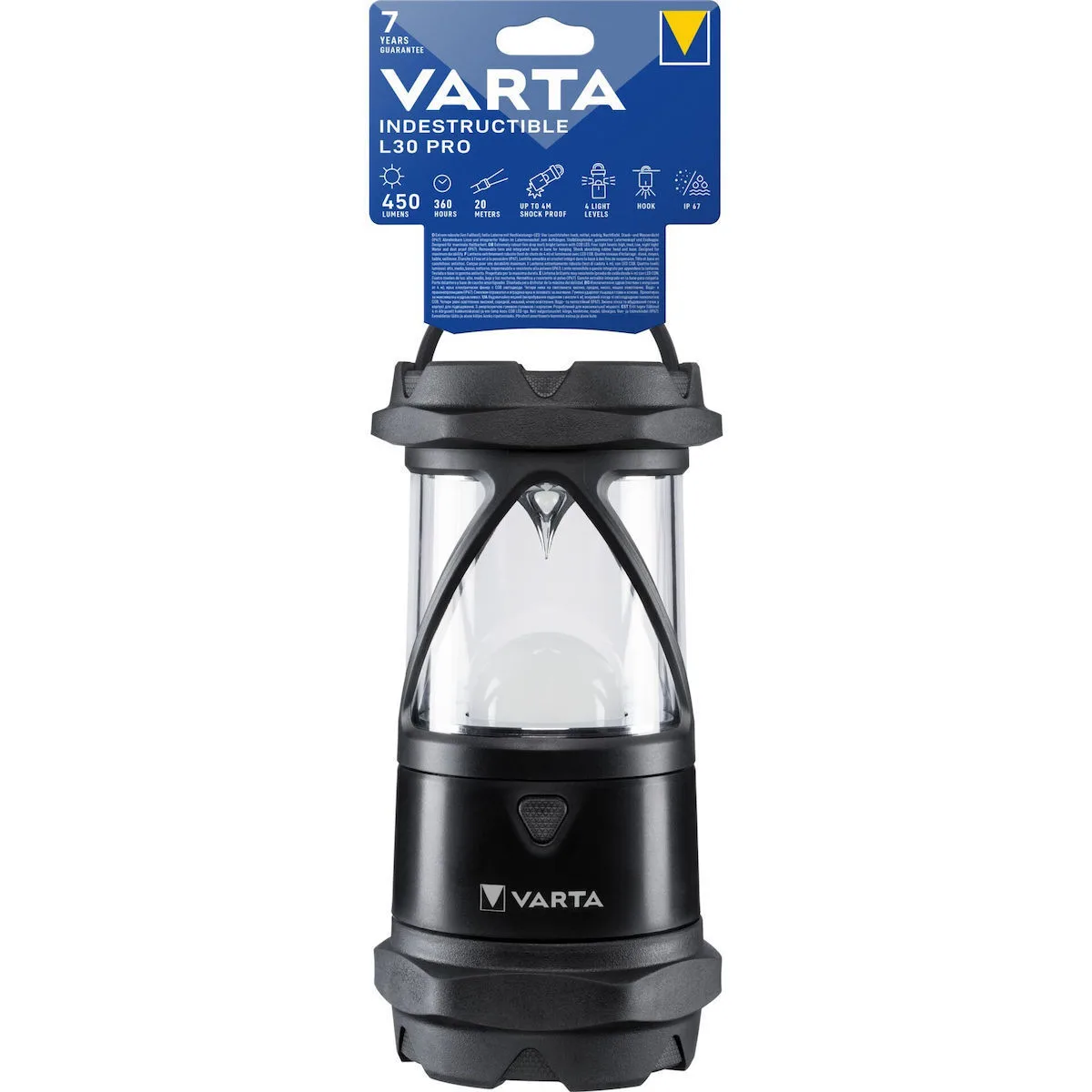 20241126161724_varta_indestructible_l30_fanari_led_mpatarias_adiavrocho_me_fako_450lm_5w Varta Indestructible L30 Pro Φανάρι Led Μπαταρίας για Camping Αδιάβροχο με Φακό 450lm 5W 18761101111 - Image 1