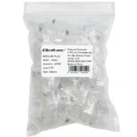 Qoltec Βύσμα RJ-45 100τμχ Χρυσό 54550