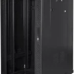 Lanberg Επιδαπέδια Καμπίνα Rack 22U Μαύρο FF01-6822-12BL
