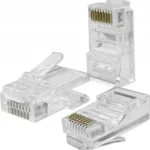 Qoltec Βύσμα RJ-45 male 100τμχ Χρυσό 13848119