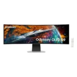 Samsung Odyssey G9 Ultrawide OLED HDR Curved Gaming Monitor 49" 5120x1440 240Hz με Χρόνο Απόκρισης 0.03ms GTG