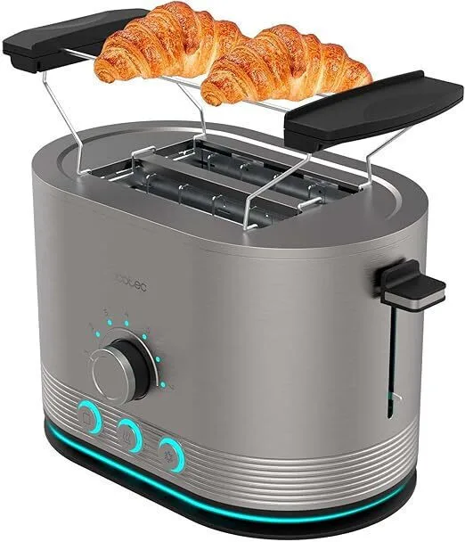 20241224123135_cecotec_shine_toast_03285_fryganiera_2_theseon_850w_inox Cecotec Shine&Toast 03285 Φρυγανιέρα 2 Θέσεων 850W Inox - Image 1