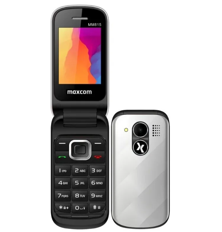 20241230100844_maxcom_mm815_dual_sim_kinito_me_megala_koumpia_gri MaxCom MM815 Dual SIM Κινητό με Μεγάλα Κουμπιά Γκρι - Image 1
