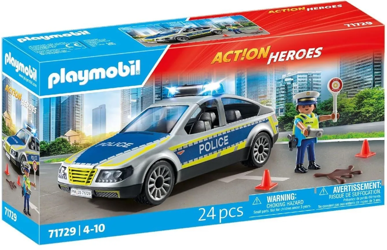 Playmobil Action Heroes Περιπολικό Όχημα Αστυνομίας για 4-10 ετών 71729 - Image 1