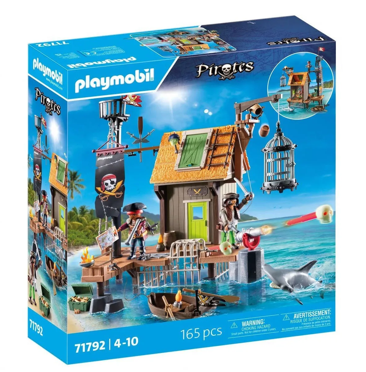 Playmobil Pirates Λιμάνι των Πειρατών για 4-10 ετών 71792 - Image 1