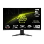 MSI MAG 276CXFDE VA Curved Monitor 27" FHD 1920x1080 280Hz με Χρόνο Απόκρισης 0.5ms GTG