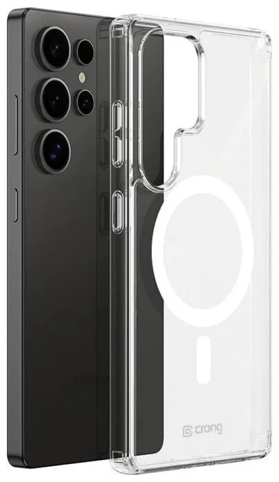 20250204101721_crong_crystal_back_cover_plastiko_silikonis_diafano_galaxy_s25_ultra Crong Crystal Back Cover Πλαστικό / Σιλικόνης Διάφανο (Galaxy S25 Ultra) - Image 1