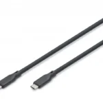 Digitus USB 2.0 Cable USB-C male - USB-C 240W PD Μαύρο 0.5m Ak-300344-005-S