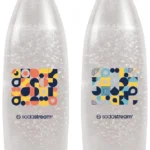 Μπουκάλια Παρασκευαστή Σόδας Sodastream Fuse Bubble Mosaic 2x1l Μπλε