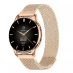 MaxCom EcoWatch 3 Stainless Steel 48mm με Παλμογράφο (Χρυσό)