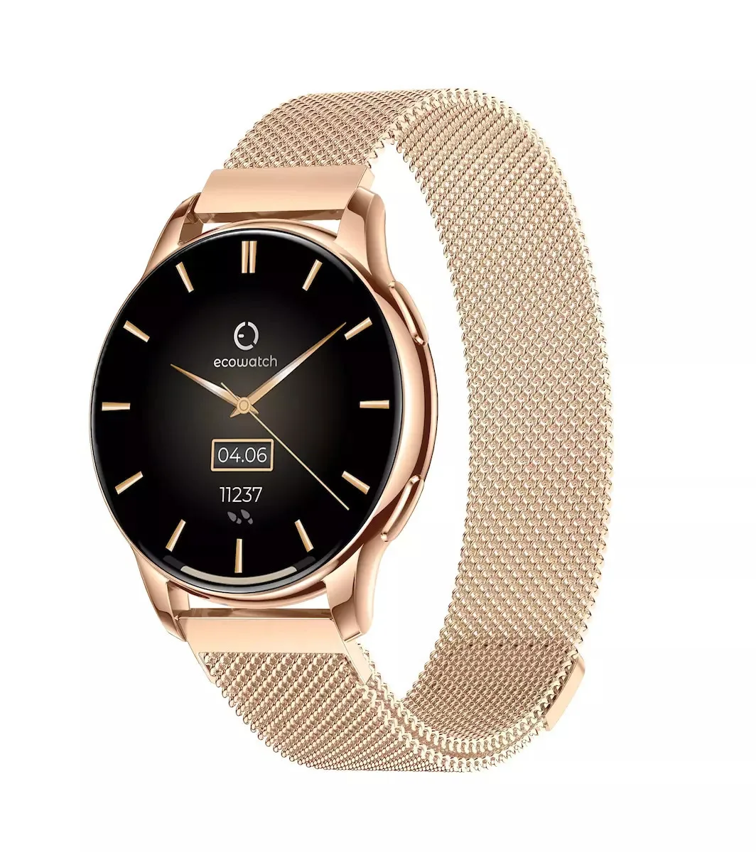 20250225164419_maxcom_ecowatch_3_stainless_steel_48mm_me_palmografo_chryso MaxCom EcoWatch 3 Stainless Steel 48mm με Παλμογράφο (Χρυσό) - Image 1