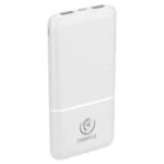 Rebeltec P10 Power Bank 10000mAh 10W με 2 Θύρες USB-A και Θύρα USB-C Λευκό