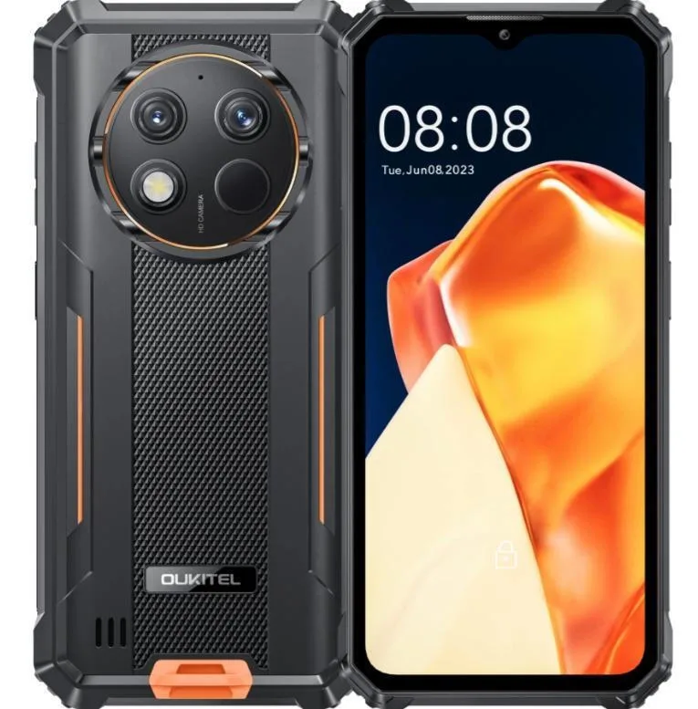 20250228101350_oukitel_g1_dual_sim_6gb_256gb_anthektiko_smartphone_black_orange Oukitel G1 Dual SIM (6/256GB) Ανθεκτικό Smartphone Black/Orange - Image 1