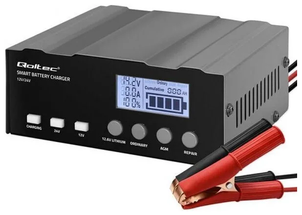 20250311105832_qoltec_fortistis_mpatarias_aytokinitou_12v Qoltec Φορτιστής Μπαταρίας Αυτοκινήτου 12V - Image 1
