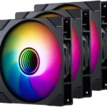Phanteks M25G2-140 Reverse Case Fan με ARGB Φωτισμό και Σύνδεση 6-Pin 3τμχ