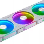 Phanteks PH-F140D30 Case Fan με RGB Φωτισμό και Σύνδεση 4-Pin PWM 3τμχ Λευκό