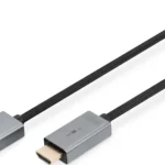Digitus Cable DisplayPort male - HDMI male 3m Μαύρο (DB-340202-030-S)
