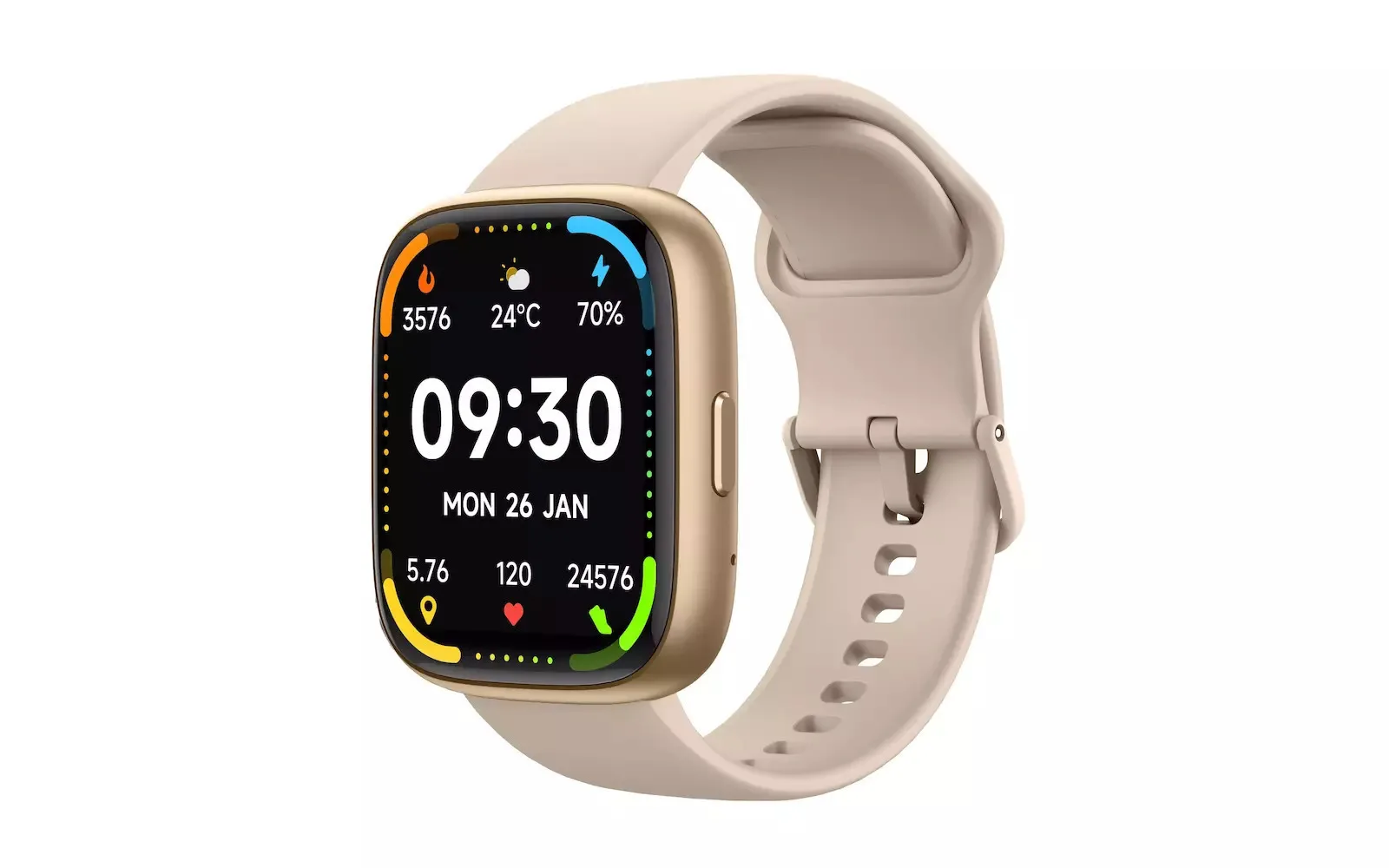 20250311134422_maxcom_ecowatch_6_46mm_me_palmografo_chryso MaxCom Ecowatch 6 46mm με Παλμογράφο (Χρυσό) - Image 1
