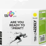 TB Print Συμβατό Μελάνι Εκτυπωτή InkJet Brother LC422XLY Κίτρινο 1τμχ TBB-LC422XLY