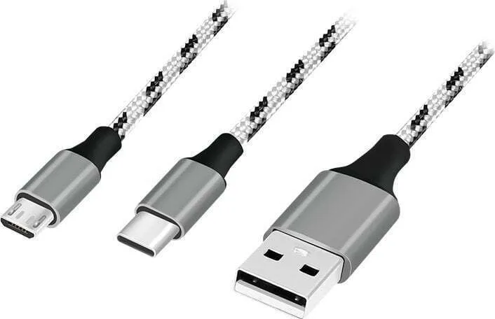 20250311154224_logilink_usb_2_0_cable_usb_c_male_usb_c_1_2m LogiLink USB 2.0 Cable USB-C male - USB-C 1.2m - Image 1