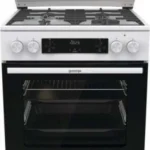 Gorenje GKS6C71WA Κουζίνα 71lt με Εστίες Φυσικού Αερίου Π67.6εκ. Λευκή