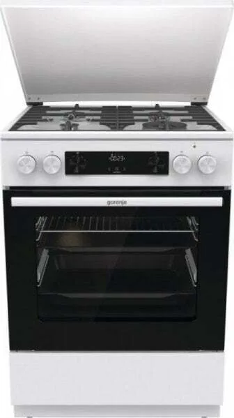 20250311161332_gorenje_gks6c71wa_kouzina_71lt_me_esties_fysikou_aeriou_p67_6ek Gorenje GKS6C71WA Κουζίνα 71lt με Εστίες Φυσικού Αερίου Π67.6εκ. Λευκή - Image 1