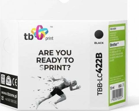 20250311163824_tb_print_symvato_melani_ektypoti_inkjet_lc422b_mayro_1tmch_mfc_j5340dw TB Print Συμβατό Μελάνι Εκτυπωτή InkJet LC422B MFC-J5340DW Μαύρο 1τμχ - Image 1