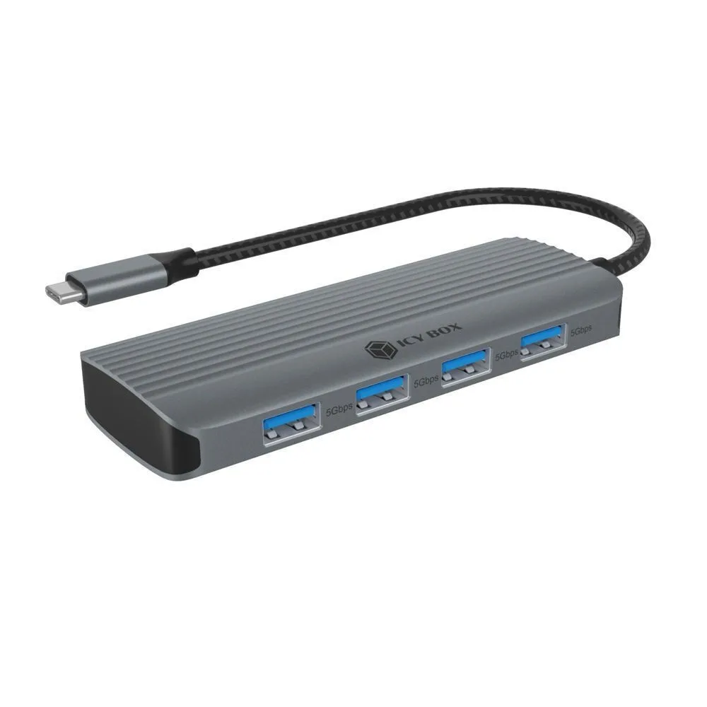 20250313130704_icy_box_usb_c_docking_station_me_hdmi_4k_asimi_ib_dk4022a_cpd Icy Box USB-C Docking Station με HDMI 4K Ασημί (IB-DK4022a-CPD) - Image 1