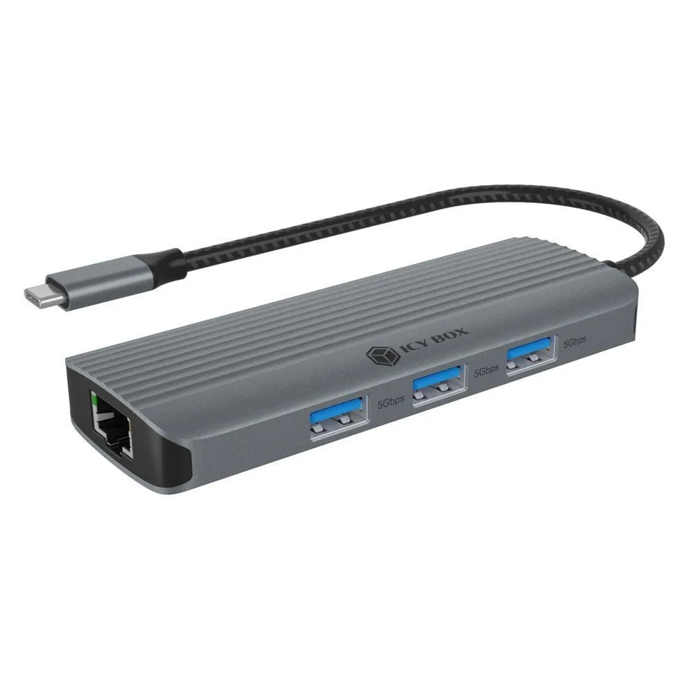 20250313133930_icy_box_usb_c_docking_station_me_hdmi_4k_pd_ethernet_ib_dk4034a_cpd Icy Box USB-C Docking Station με HDMI 4K PD Ethernet Γκρι (IB-DK4034a-CPD) - Image 1