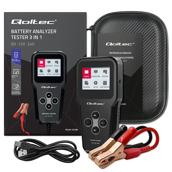 20250314163347_qoltec_psifiako_battery_tester Qoltec Ψηφιακό Battery Tester - Image 1