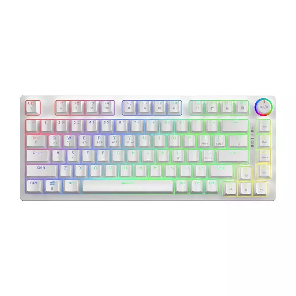 20250317155823_savio_phenix_asyrmato_gaming_michaniko_pliktrologio_75_me_gateron_yellow_pro_diakoptes_kai_rgb_fotismo_agliko_us_leyko Savio Phenix Ασύρματο Gaming Μηχανικό Πληκτρολόγιο 75% με Gateron Yellow Pro διακόπτες και RGB φωτισμό (Αγγλικό US) Λευκό - Image 1