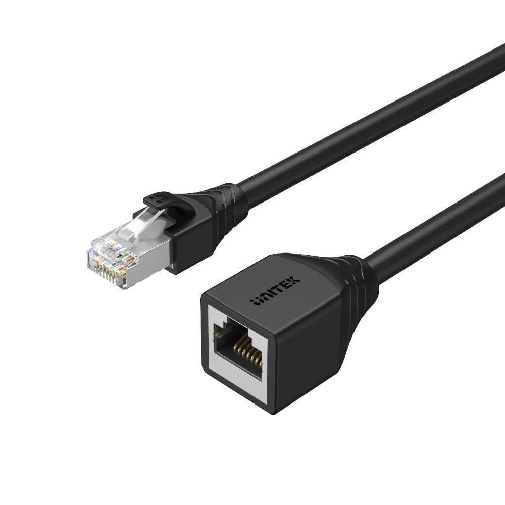 20250327164427_989c7808 Unitek U/FTP (STP) Cat.6 Καλώδιο Δικτύου Ethernet 0.5m Μαύρο 1τμχ C1896BK-0 - Image 1