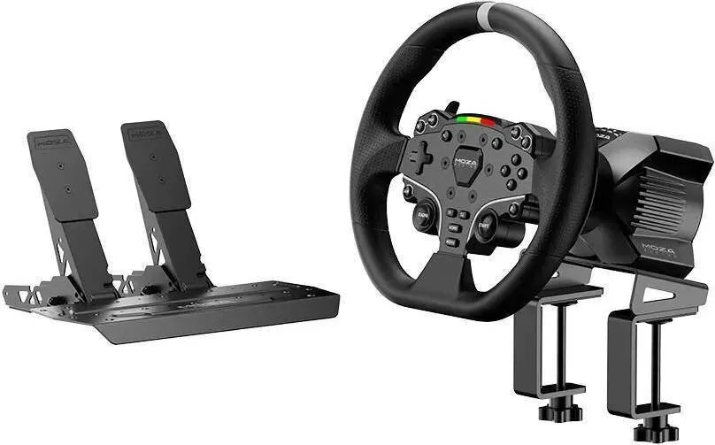 Moza Racing R3 Racing Bundle Τιμονιέρα με Πετάλια για PC - Image 1